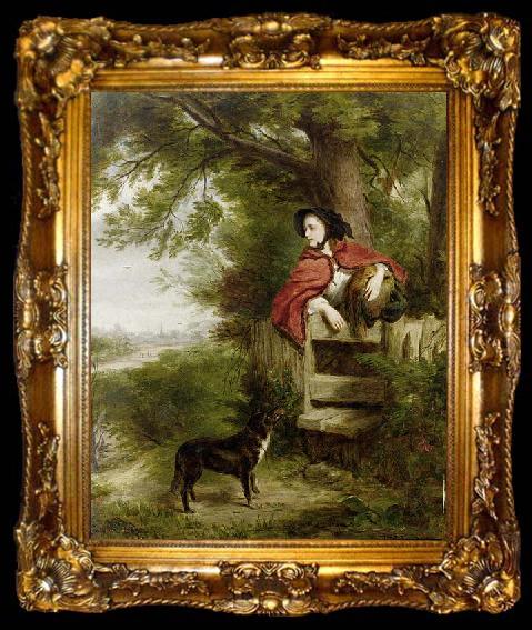 framed  William Powell Frith A dream of the future, ta009-2